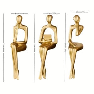 sculpture-figurine-decoration-penseur-resine